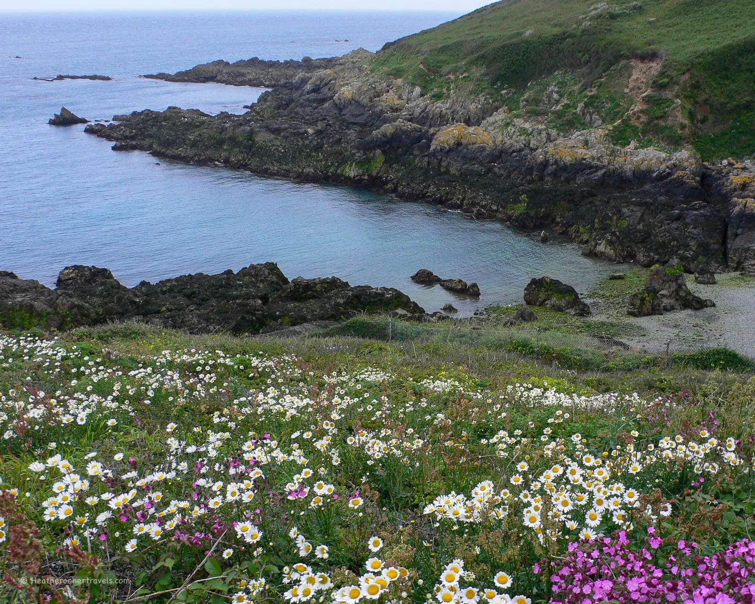 Near Jerbourg Point on Guernsey
