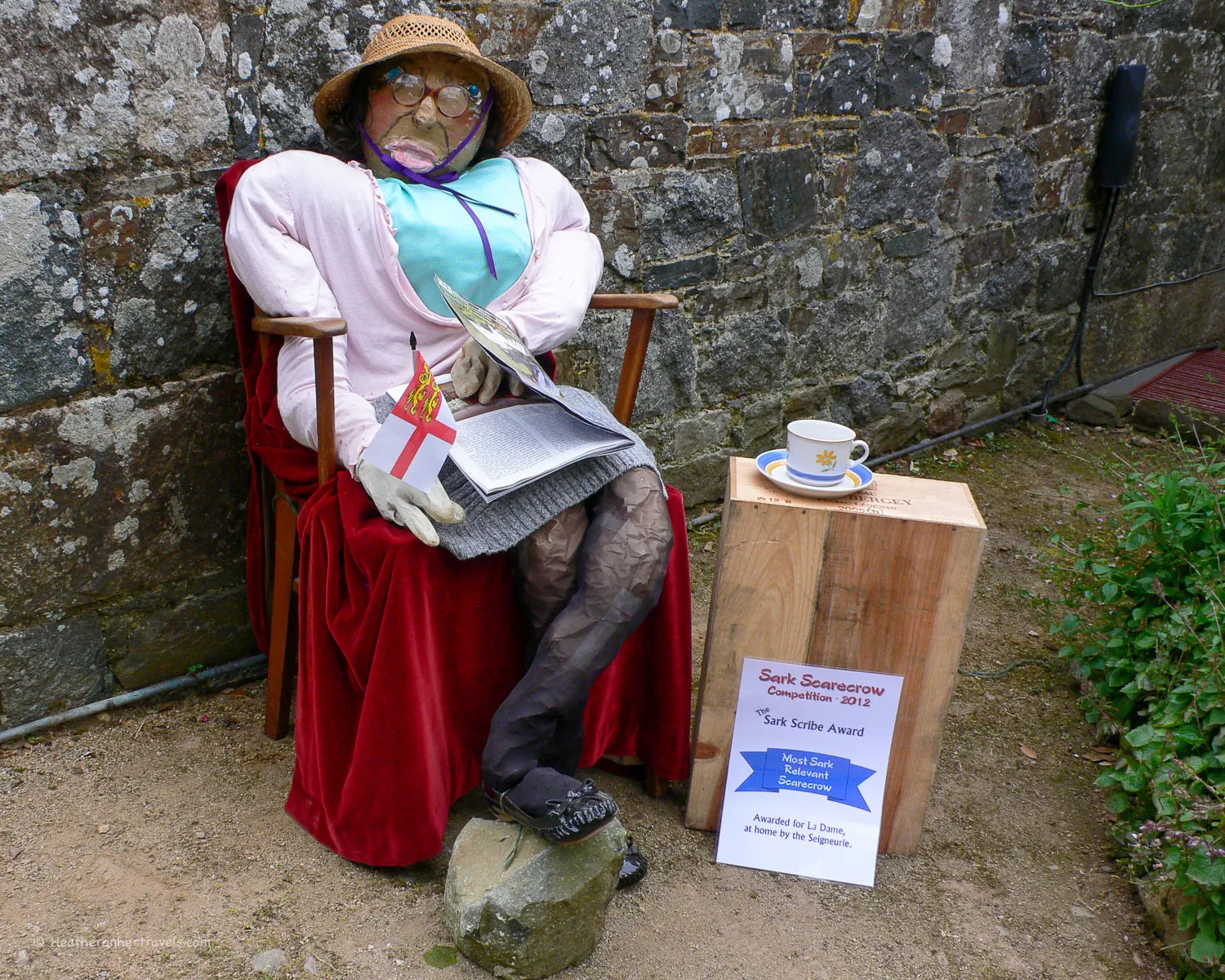 Scarecrow on Sark