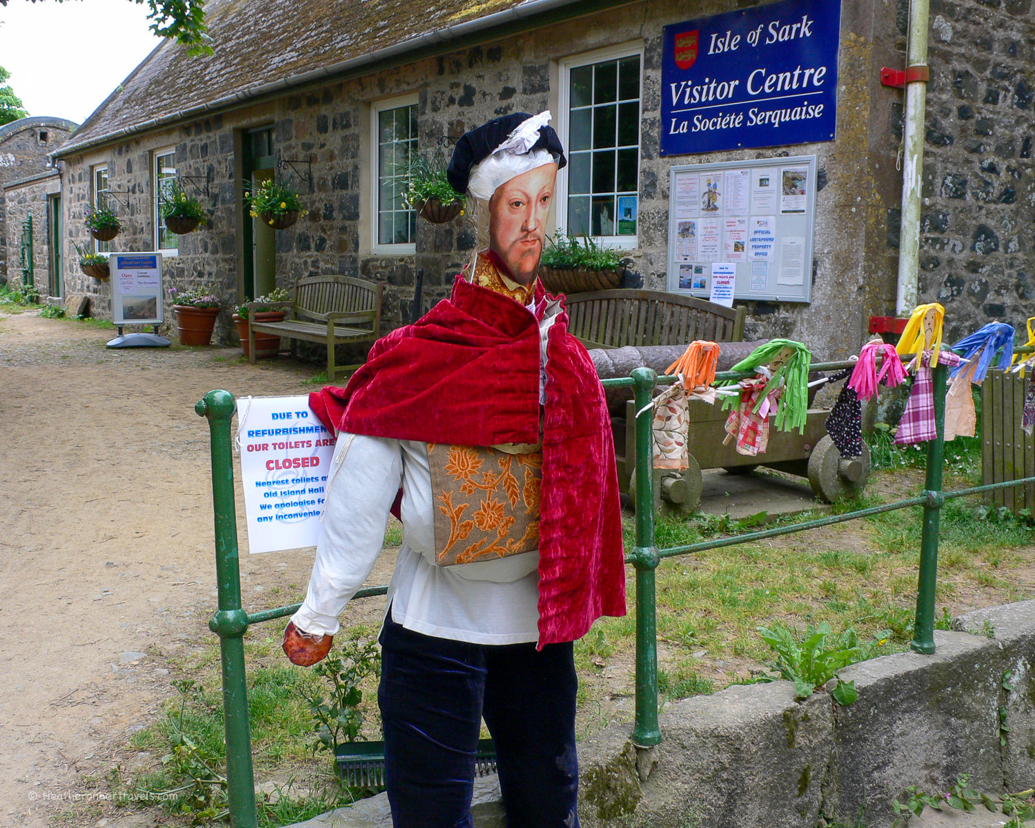 Scarecrow on Sark