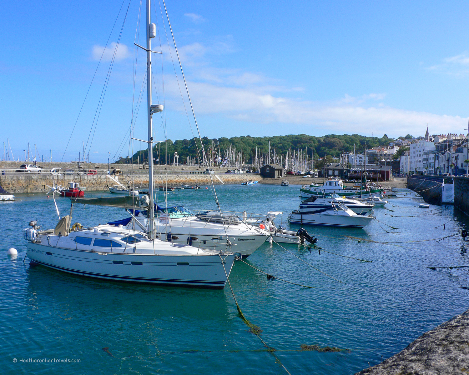 St Peter's Port in Guernsey
