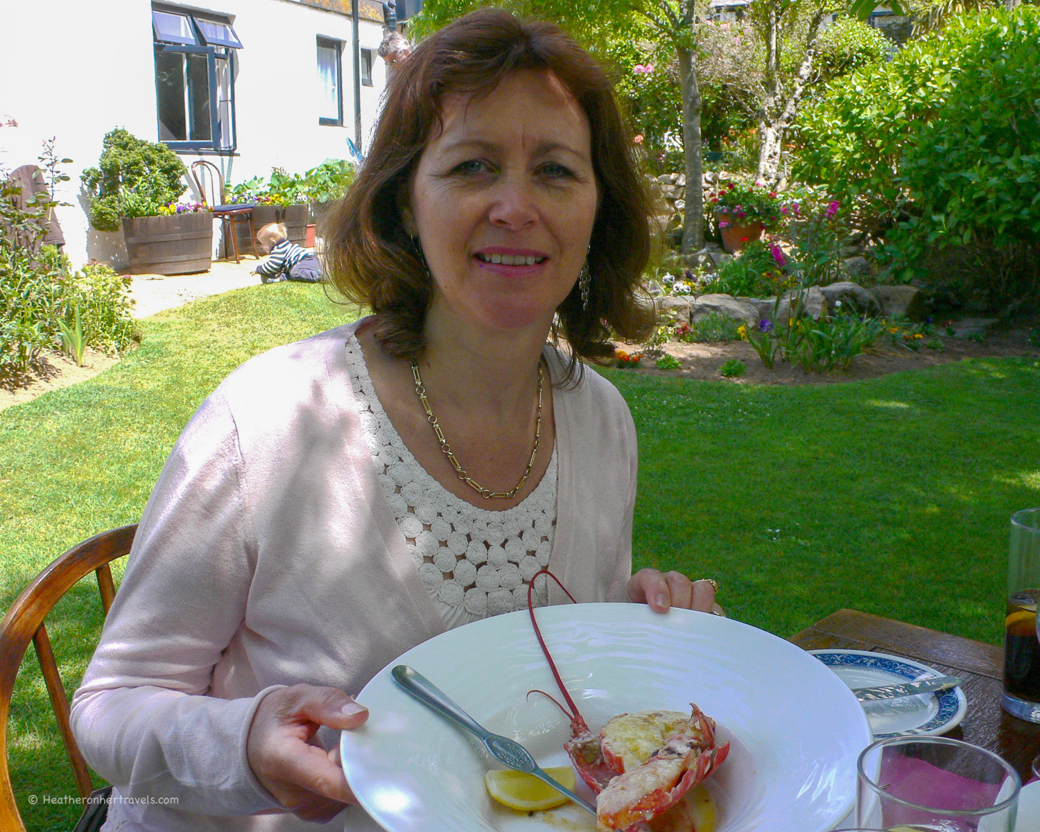 Lobster at La Sablonnerie on Sark