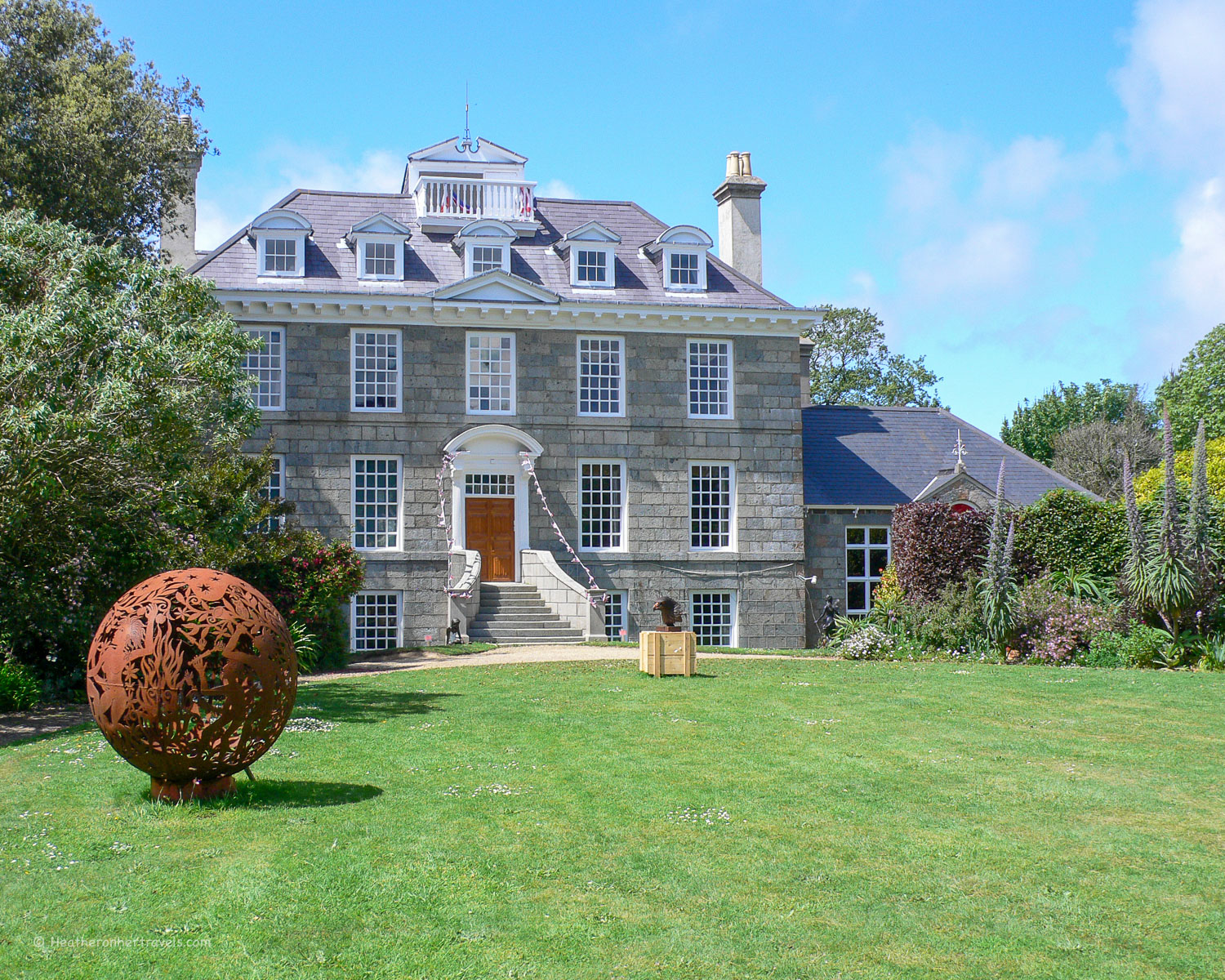 Sausmarez Manor on Guernsey