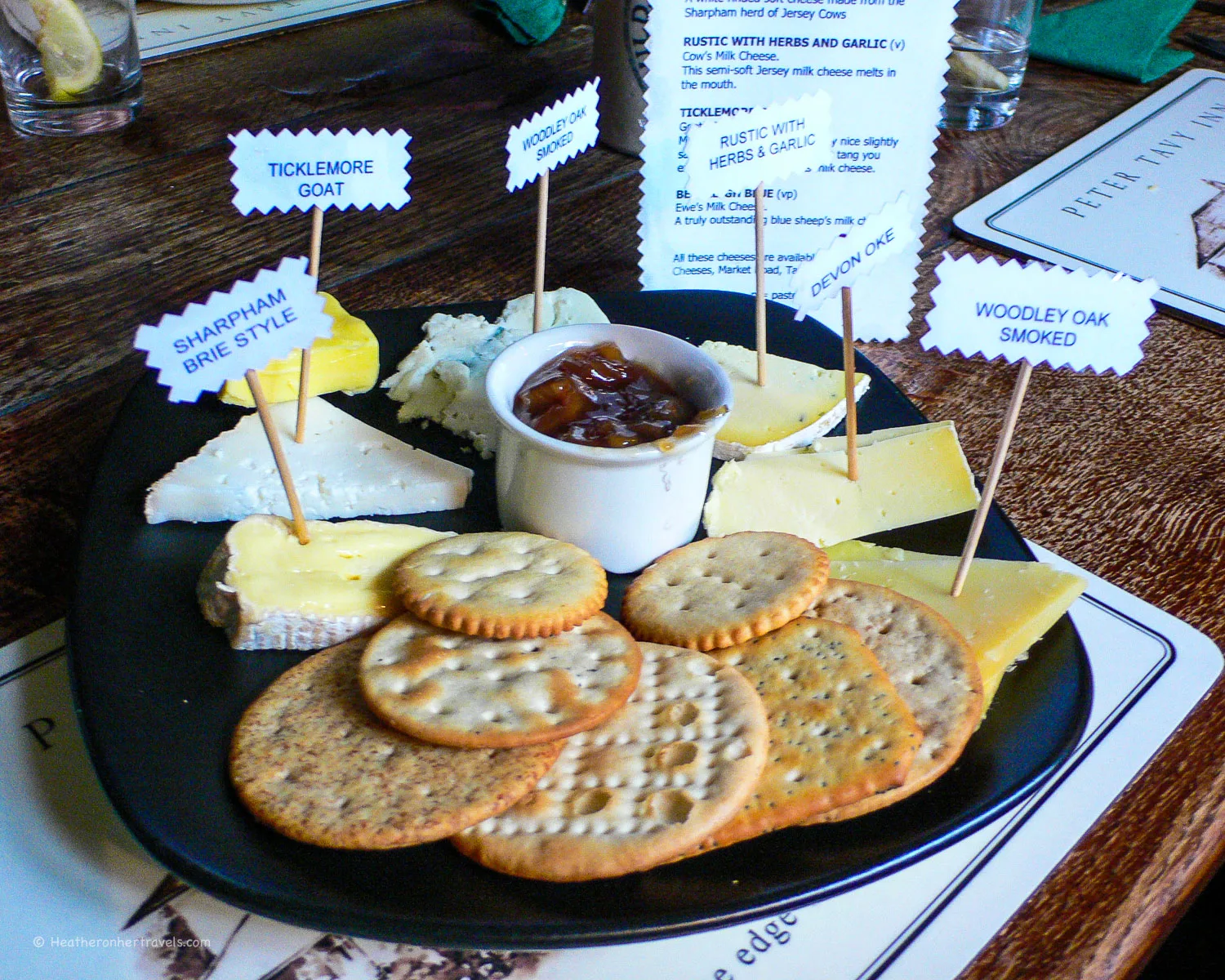 Lunch at Peter Tavy Inn, Dartmoor