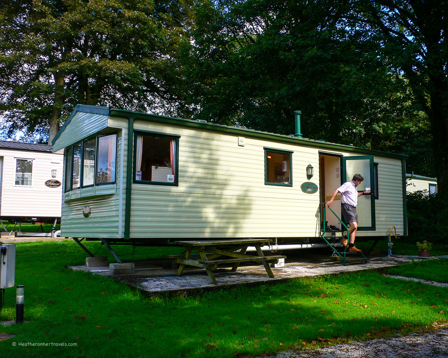 Our Super Finch Mobile Home at Woodovis Park, Devon