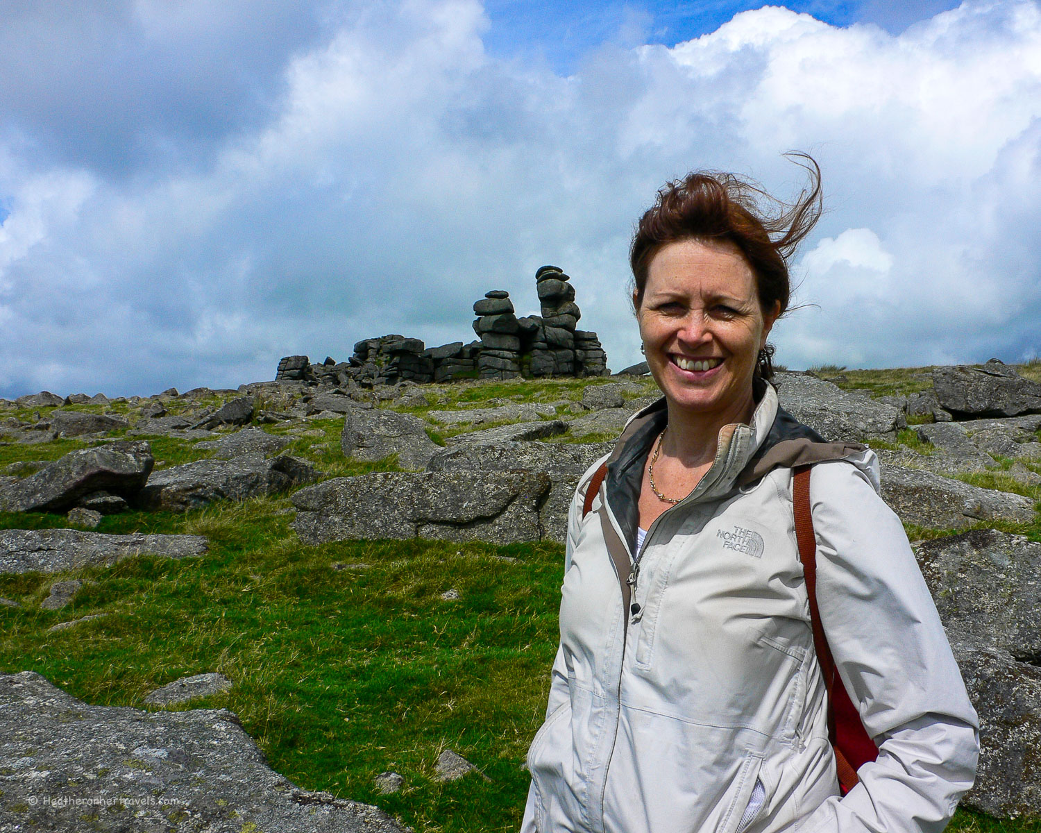 Walking up to Great Staple Tor on Dartmoor
