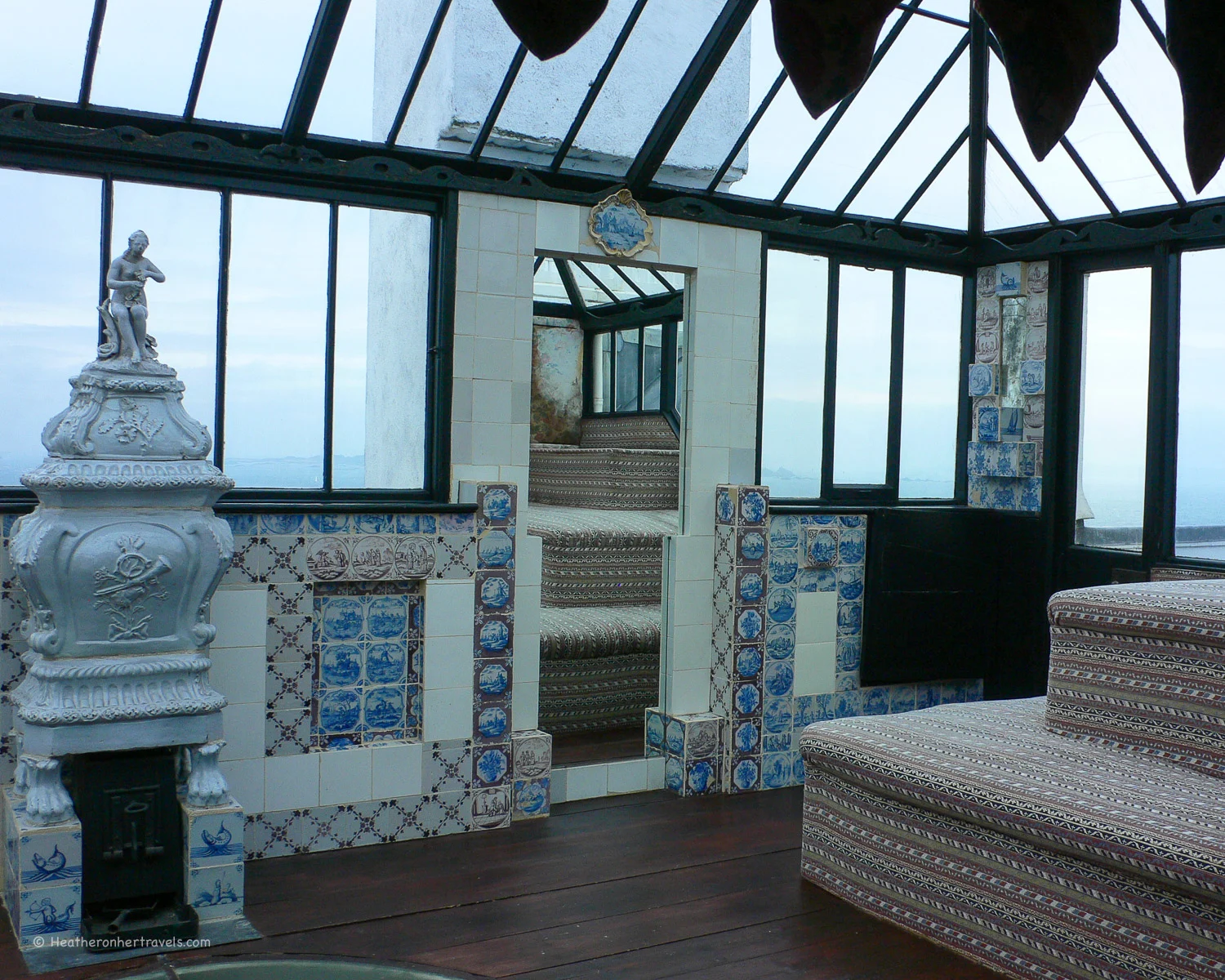 The lookout, Hauteville House, Guernsey