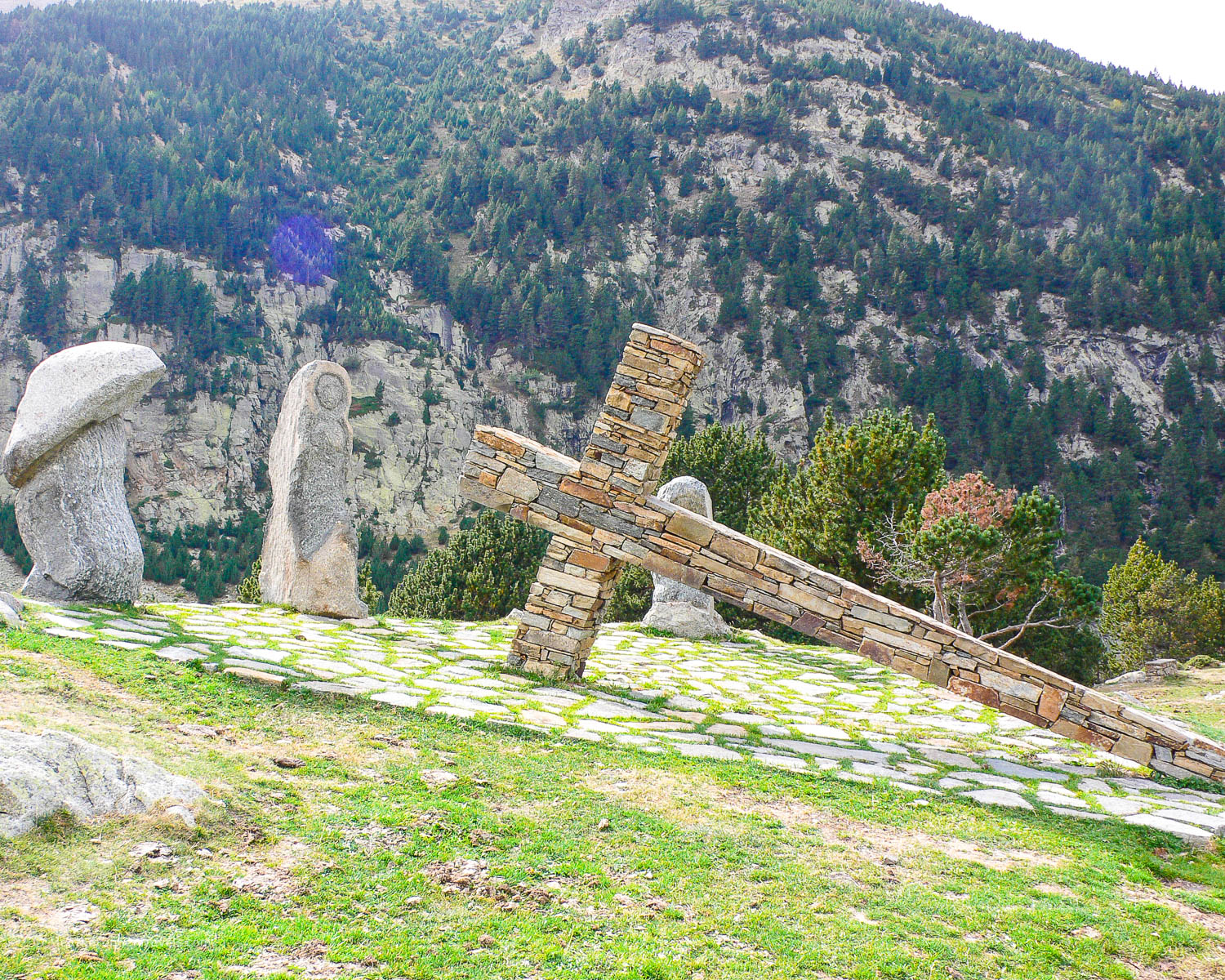 Walking in the Vall de Núria, Pyrenees, Spain