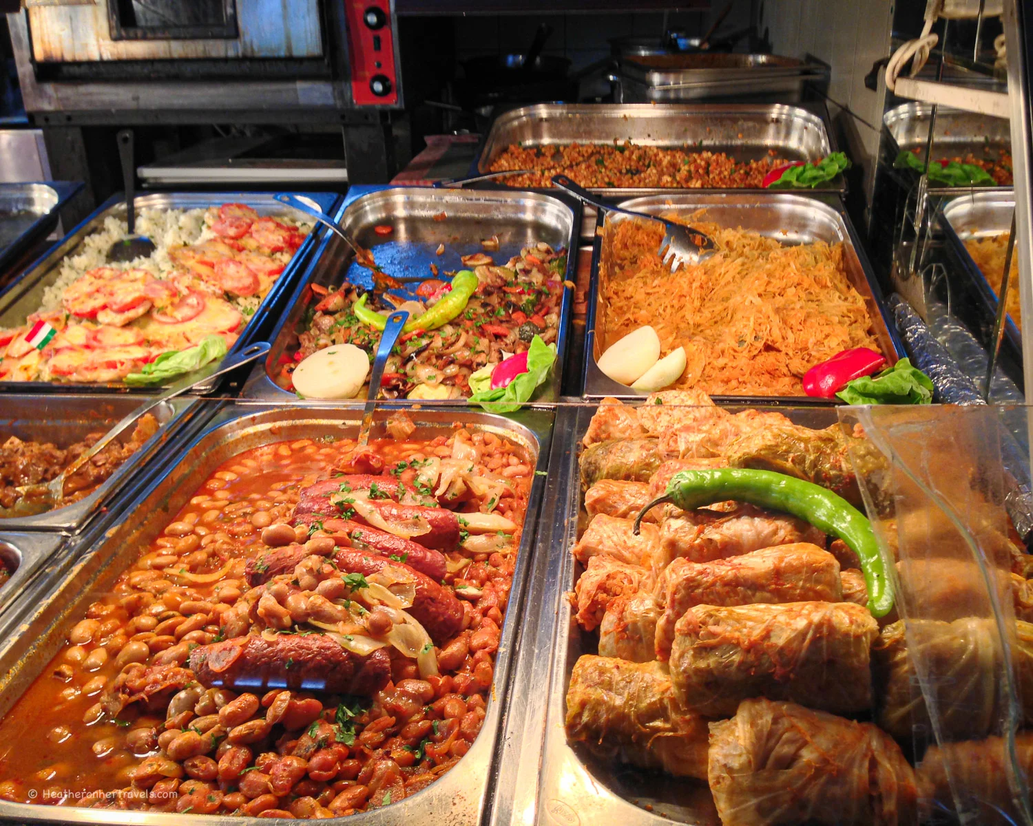 Central Market, Budapest Copyright Heatheronhertravels