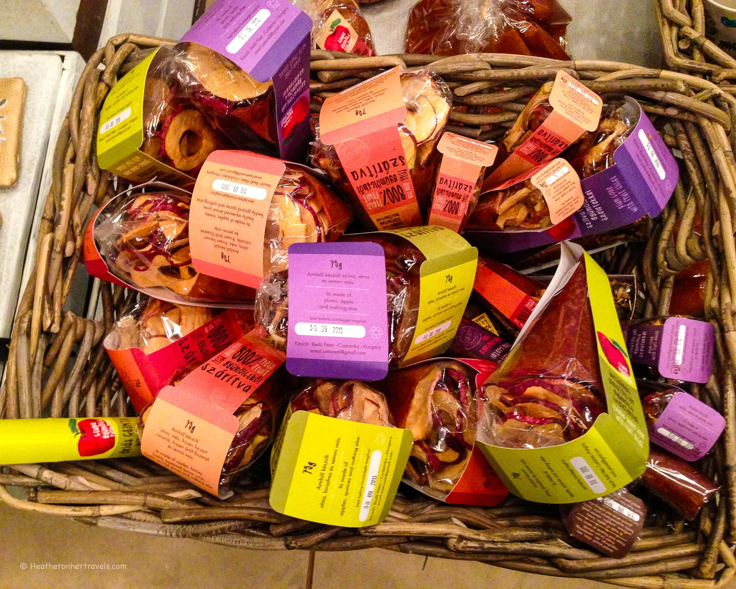 Souvenirs at Fian Koncept, folk art in Budapest