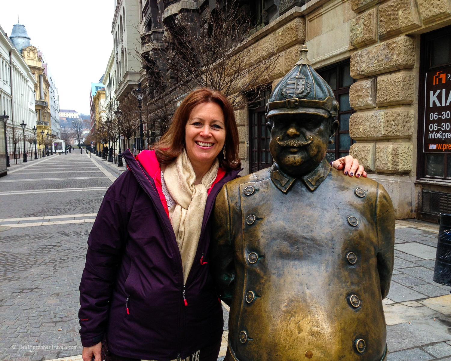 Heather encounters a Hungarian Policeman in Budapest