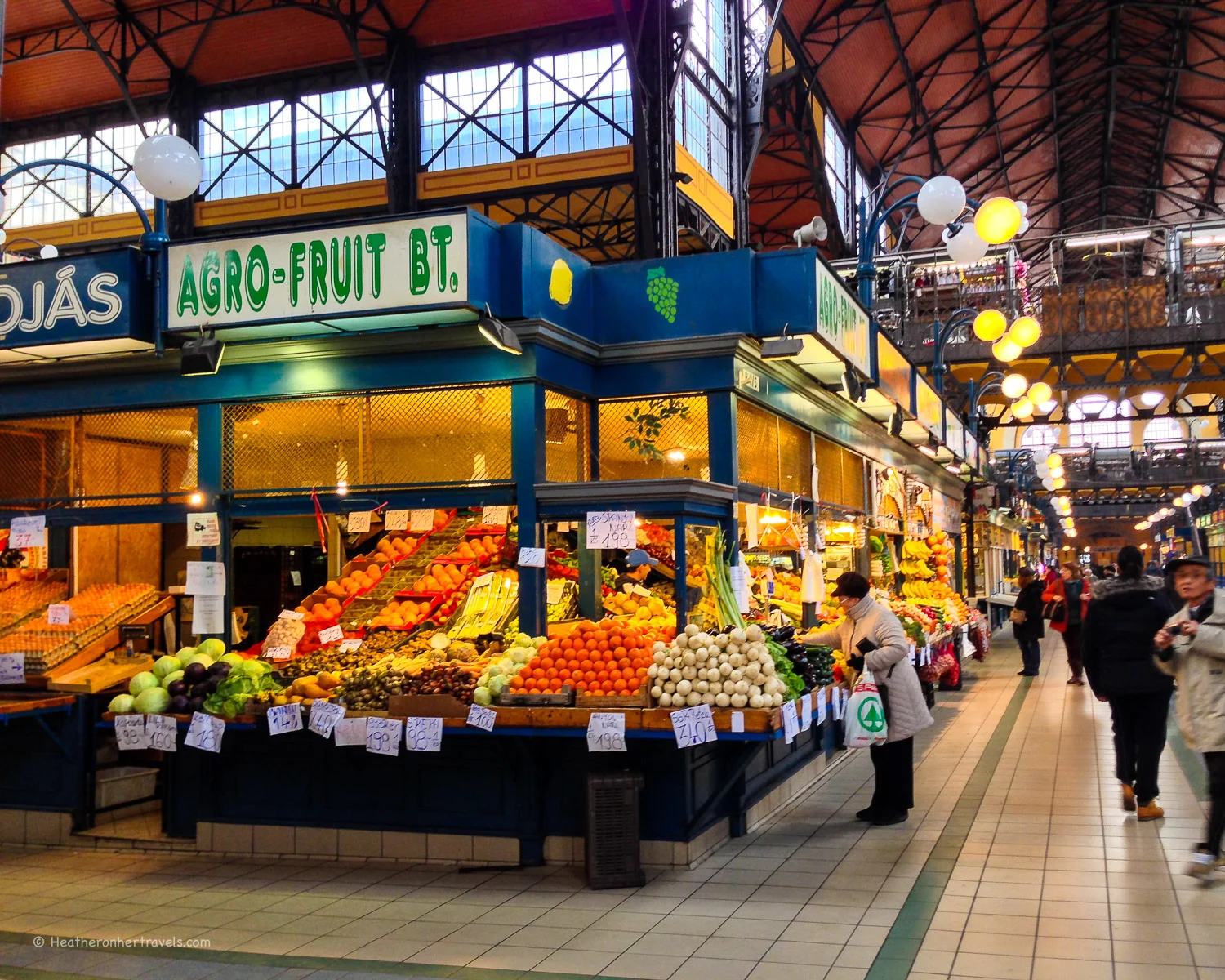 The Central Market, Budapest
