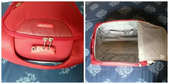 Samsonite Panayio travel bag for cruises Photo: Heatheronhertravels.com