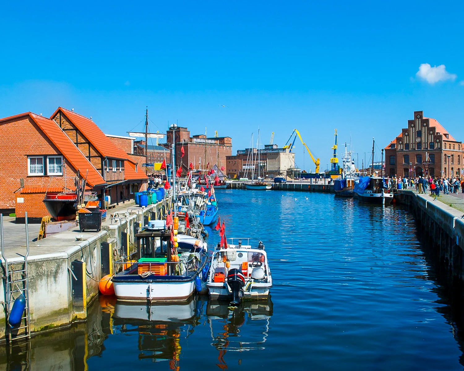 Harbour of Wismar Photo: nydiscovery7 on Flickr