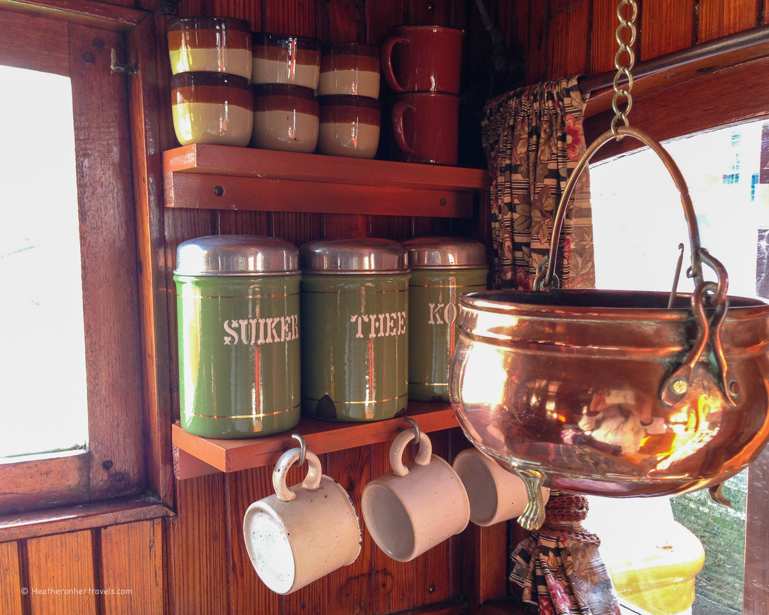 Dutch Barge in the Haven Museum, Rotterdam