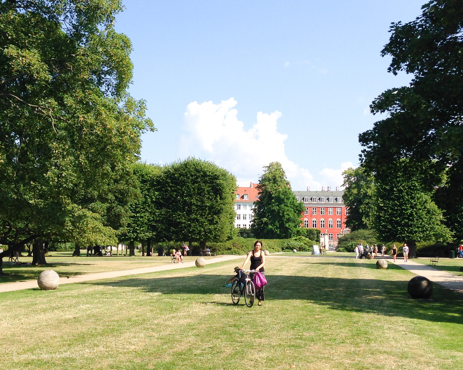 A picnic in the Kings Garden Kongens Have in Copenhagen Photo: Heatheronhertravels.com