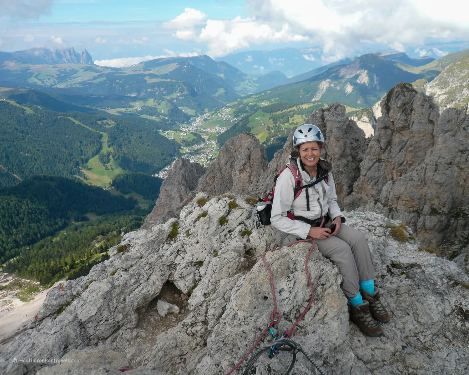 Piccola Cir Via Ferrata Photo: Heatheronhertravels.com