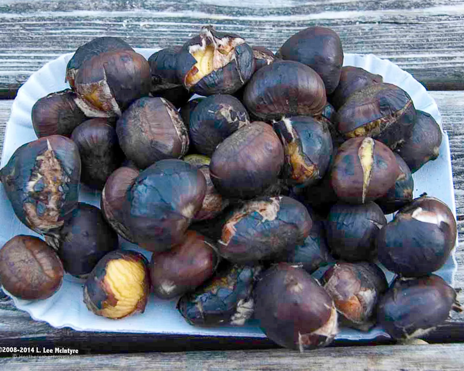 Roasted chestnuts end the Törggellen feast in South Tyrol Photo: Lee McIntyre