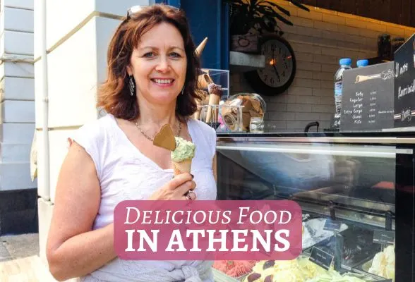 Ice Cream from Da Vinci in Athens