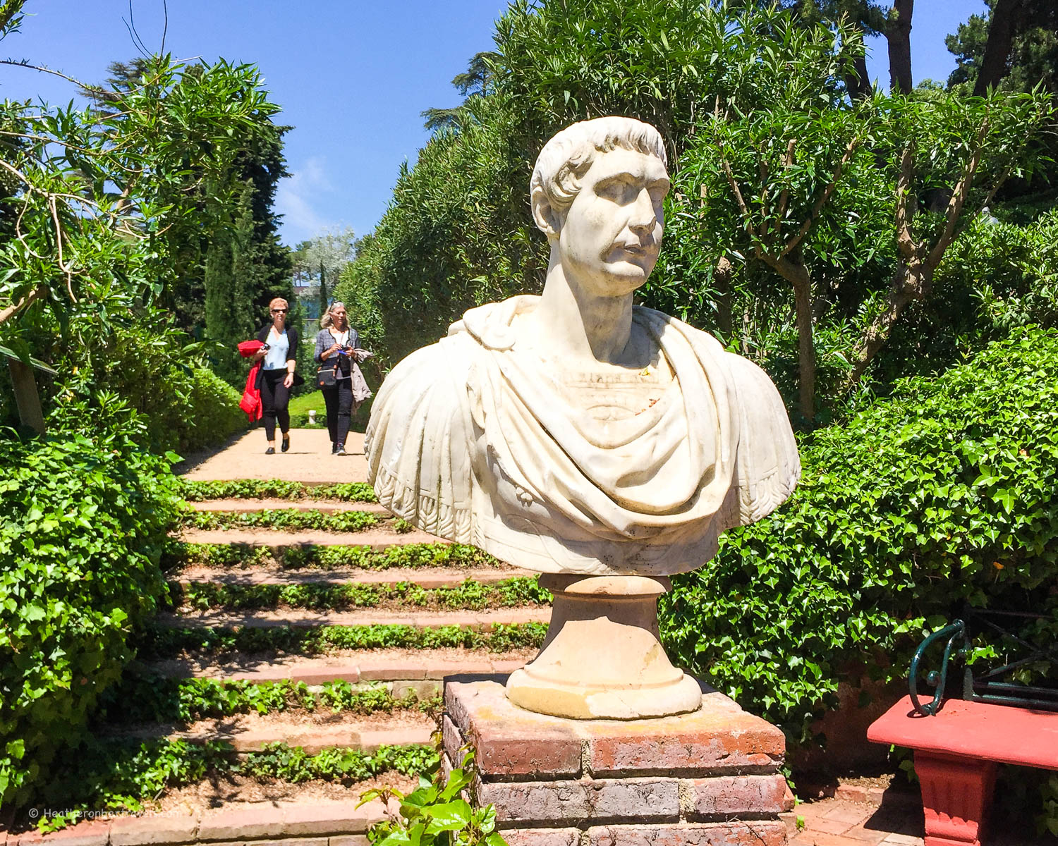 At the Santa Clotilde gardens, Lloret de Mar