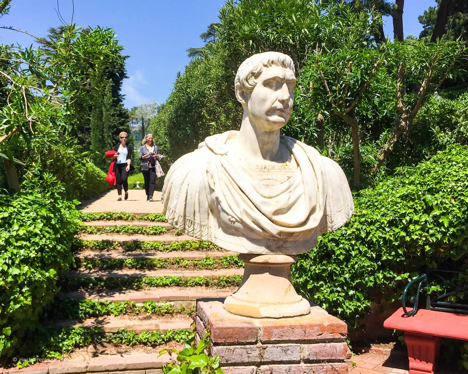 At the Santa Clotilde gardens, Lloret de Mar