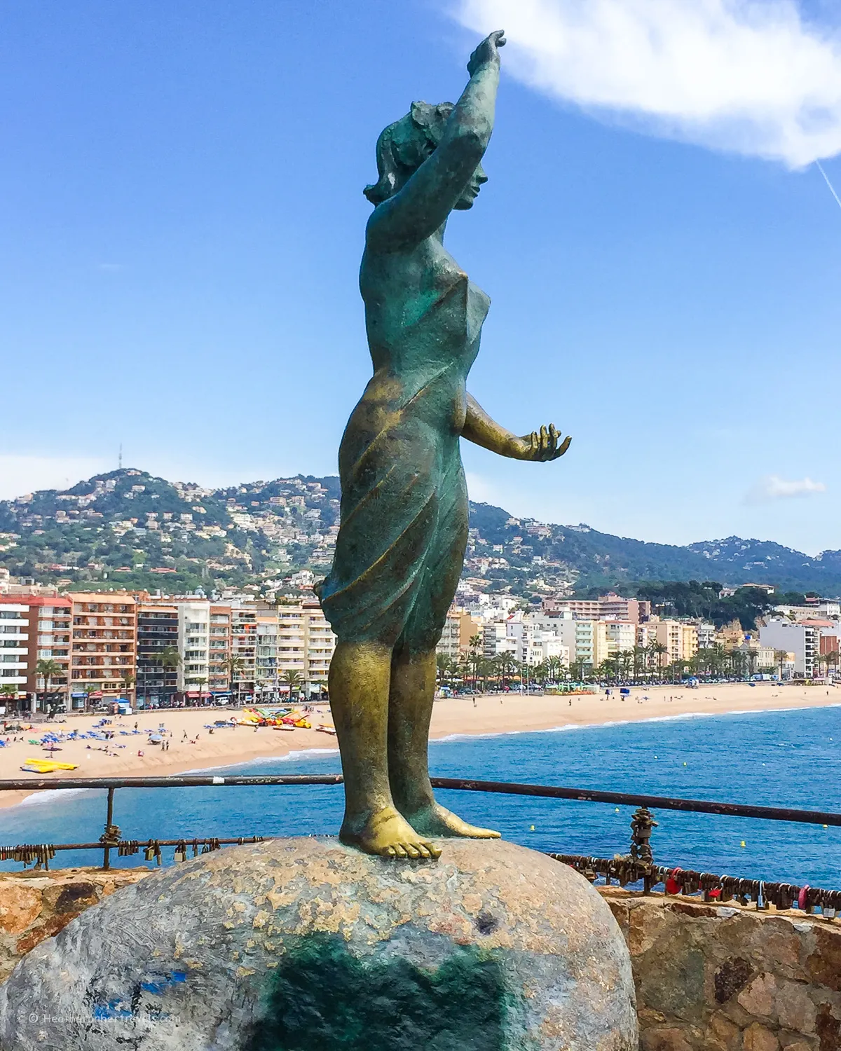 Dona Marinera in Lloret de Mar, Costa Brava