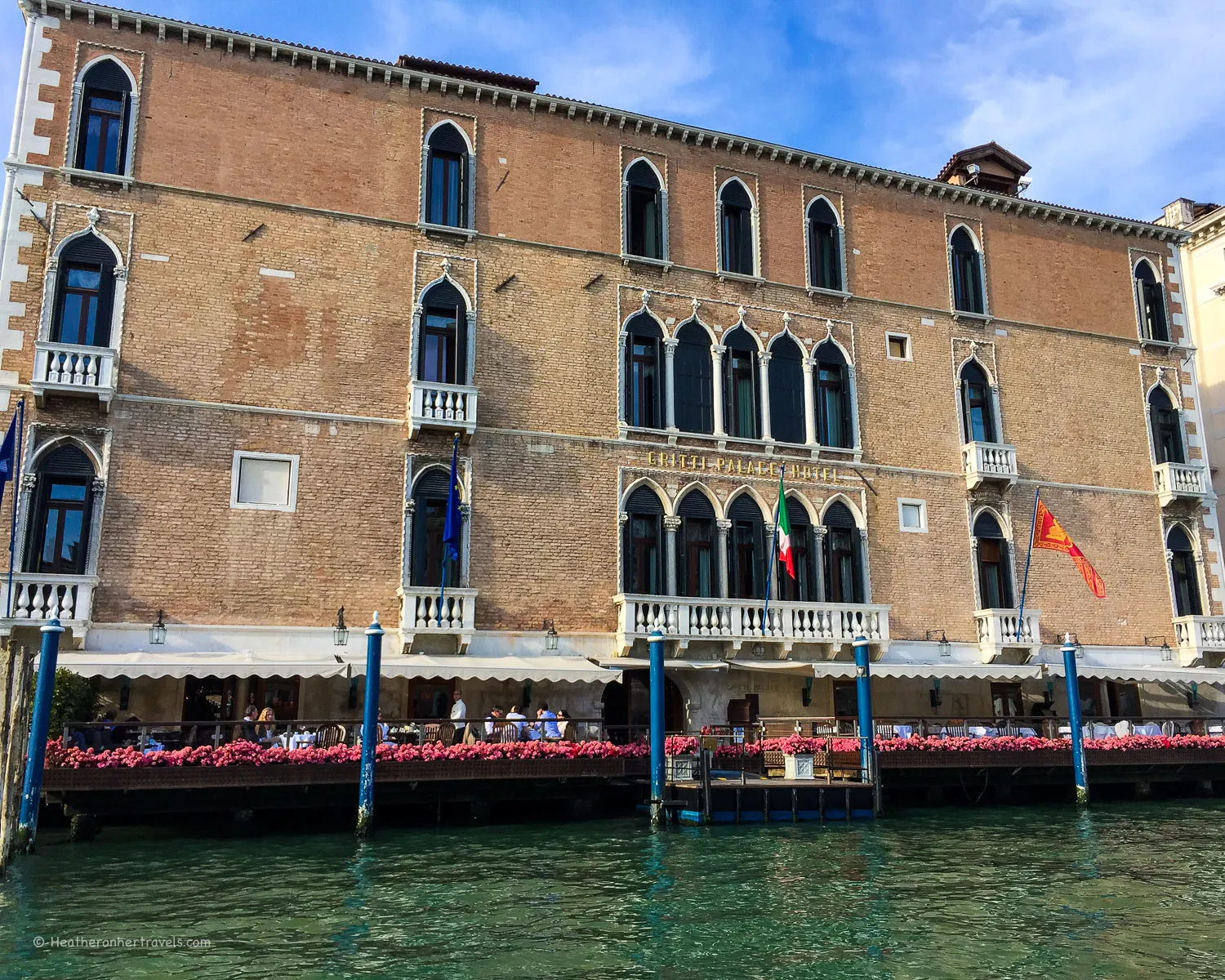 Gritti Palace Hotel in Venice Photo: Heatheronhertravels.com