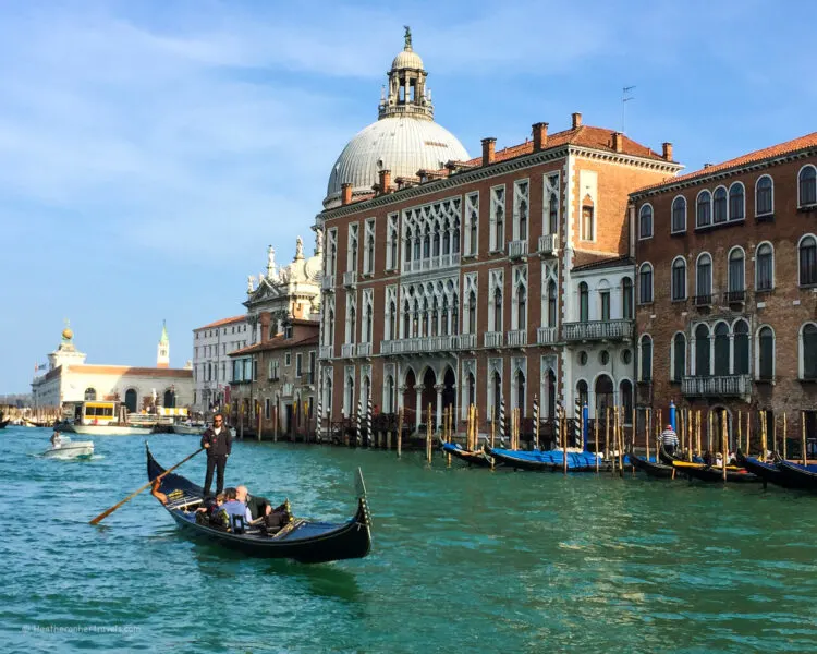 Old Customs House on the Grand Canal in Venice Photo: Heatheronhertravels.com