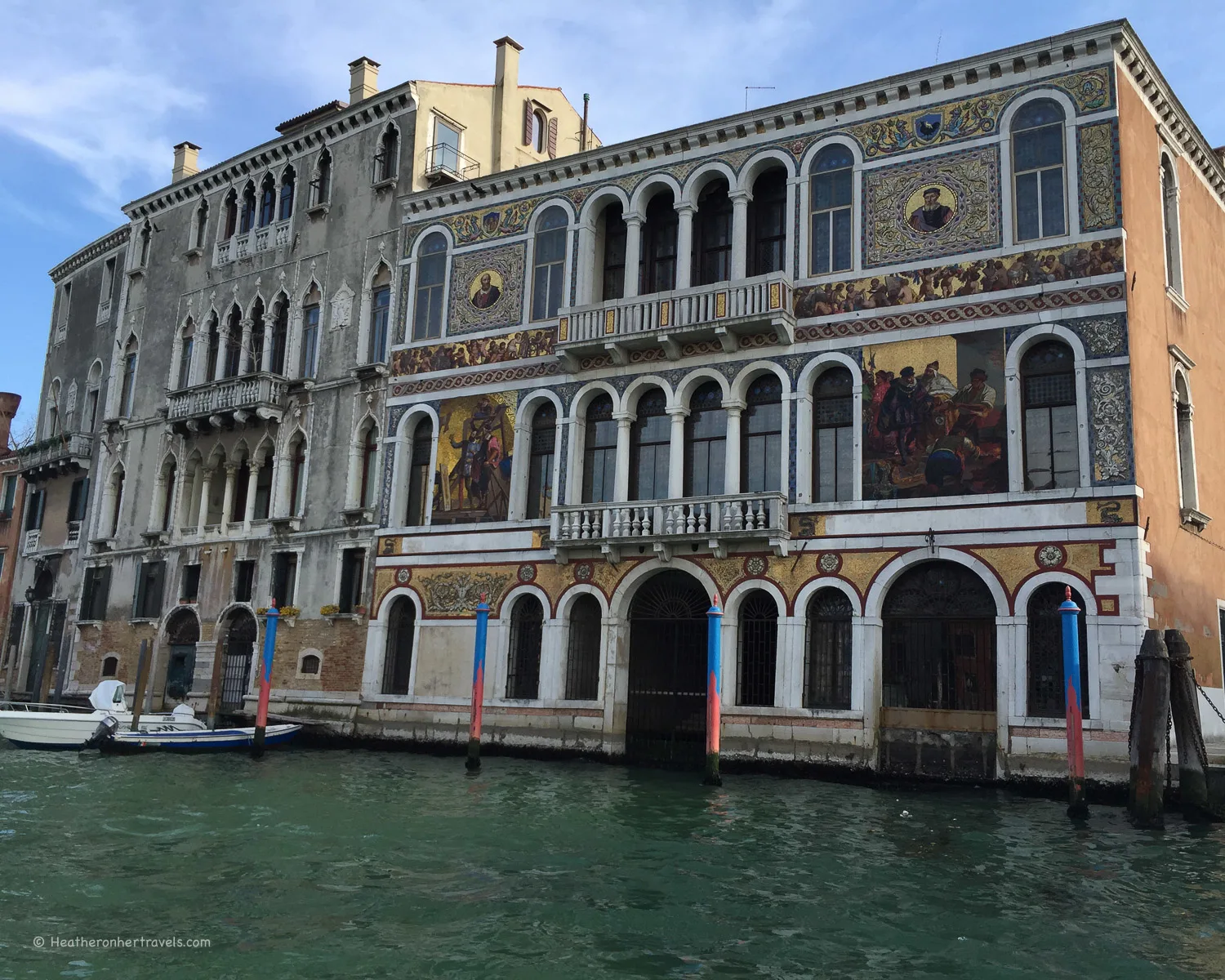 Palazzo on the Grand Canal in Venice Photo: Heatheronhertravels.com
