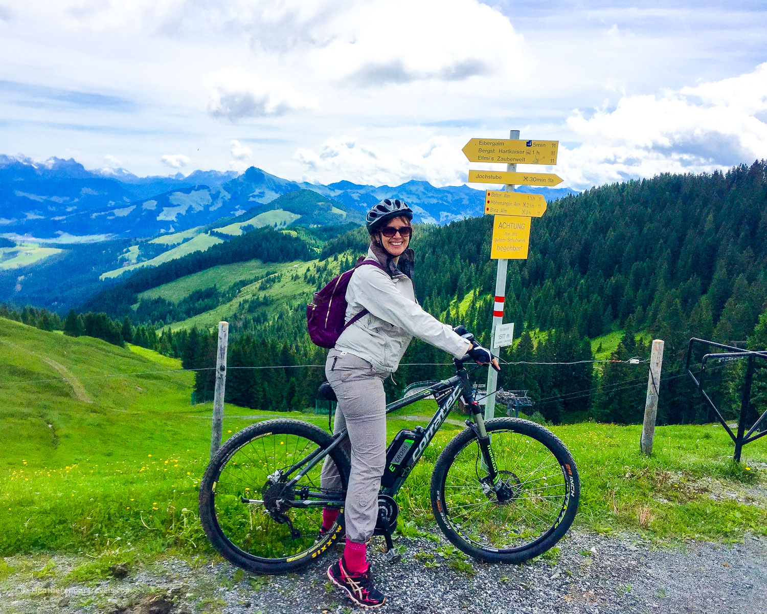 Mountain Biking in Wilder Kaiser as part of Alpine Sports Week