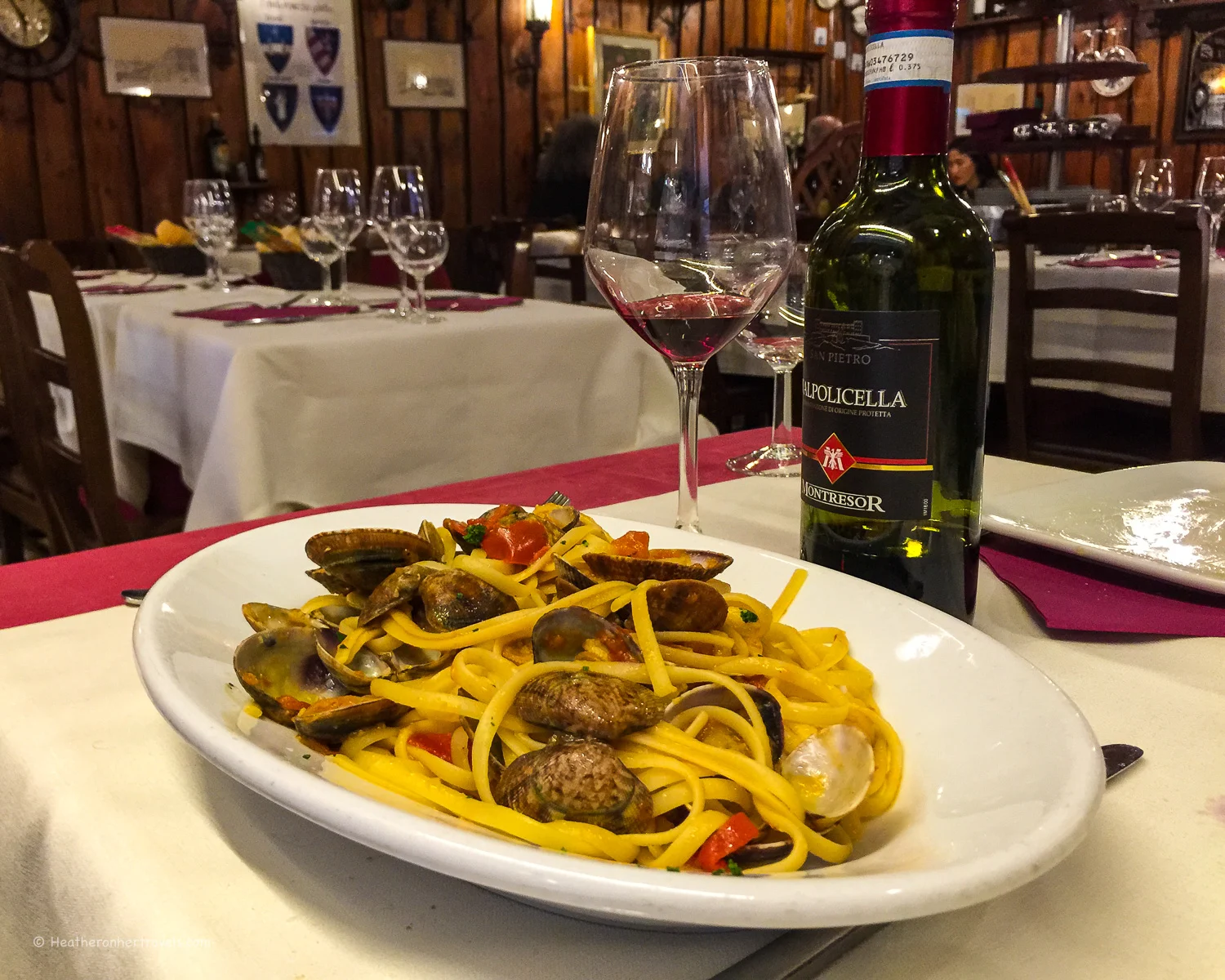 Seafood Pasta in Venice Photo: Heatheronhertravels.com