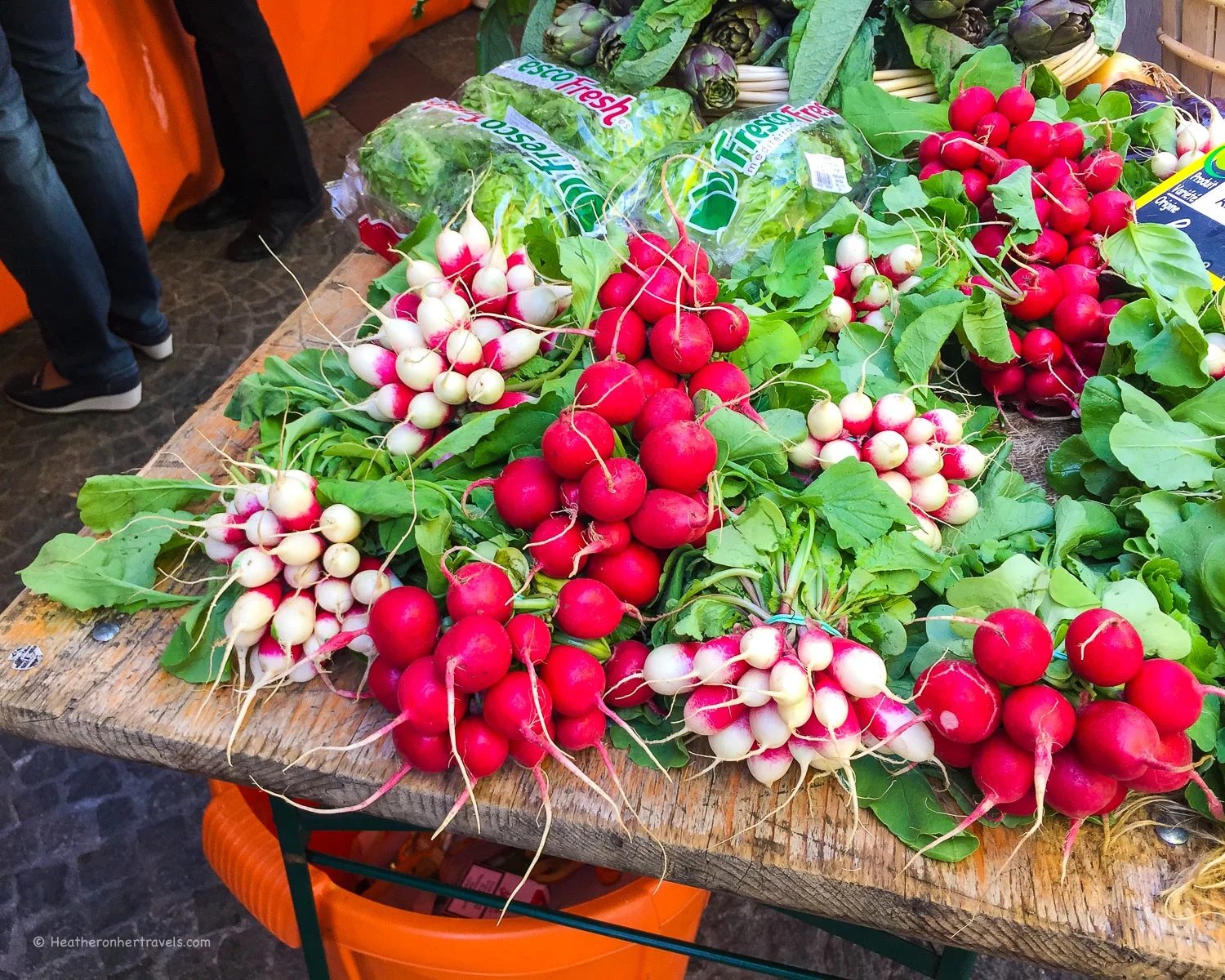 Fresh Produce in the Market at Luxembourg Photo: Heatheronhertravels.com