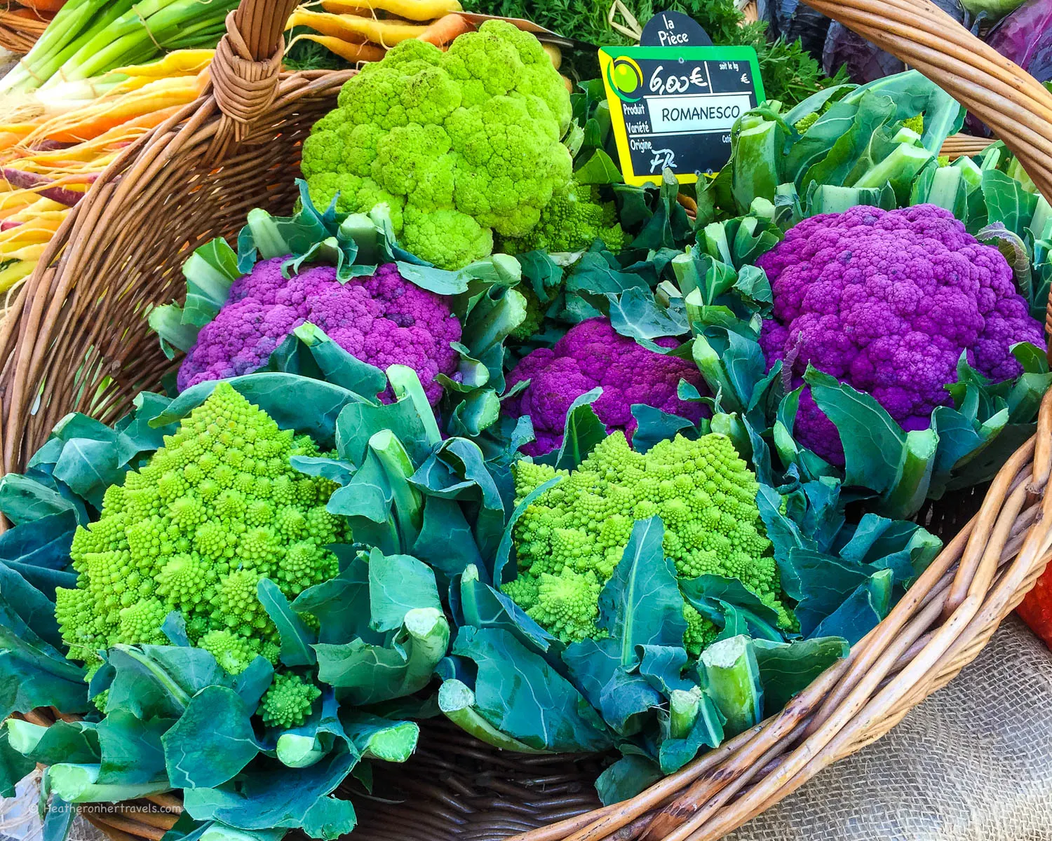Fresh Produce in the Market at Luxembourg Photo: Heatheronhertravels.com