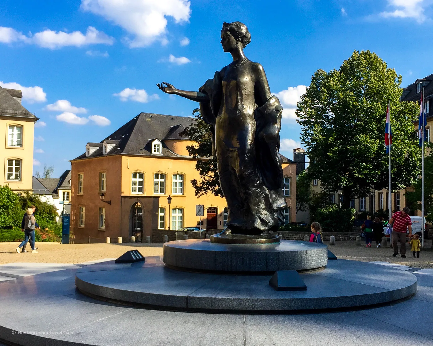 Grand Duchess Charlotte of Luxembourg Photo: Heatheronhertravels.com