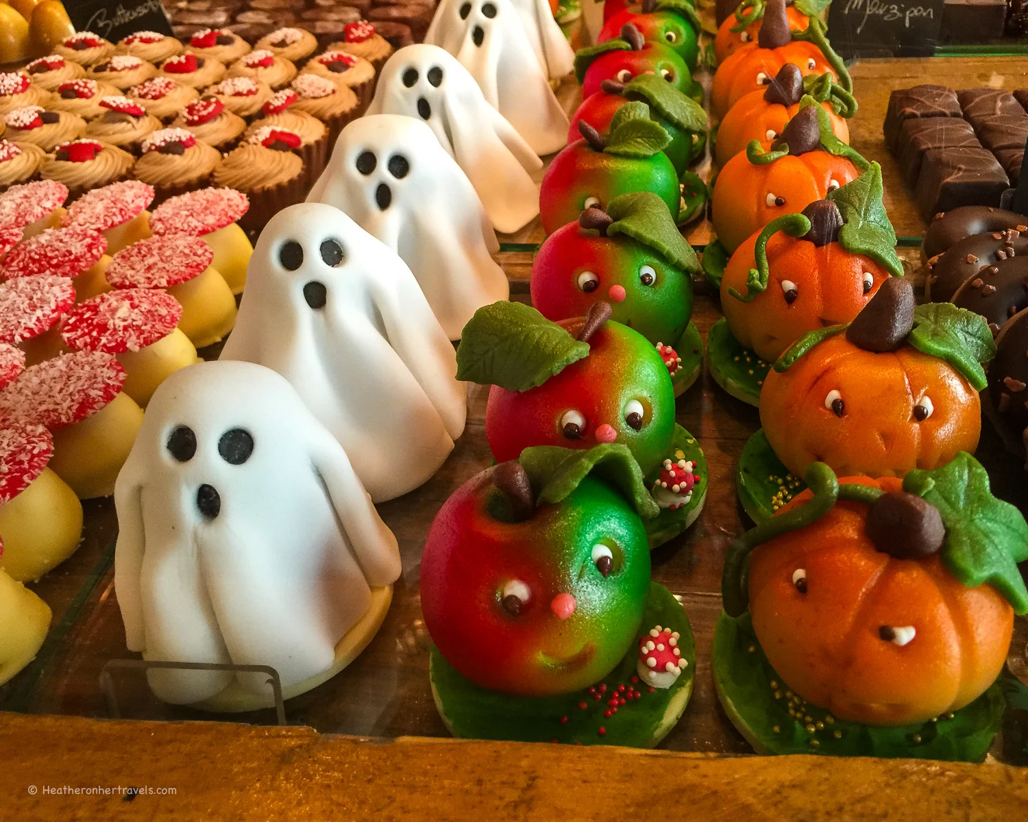 Marzipan at the Chocolate House Luxembourg Photo: Heatheronhertravels.com