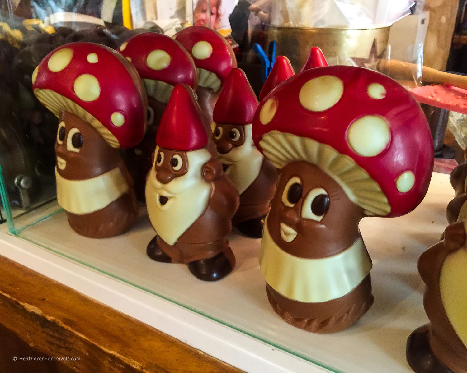Marzipan at the Chocolate House Luxembourg Photo: Heatheronhertravels.com