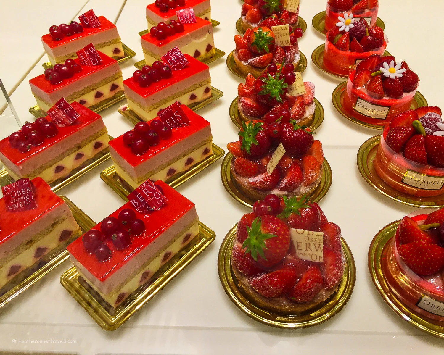 Patisserie at Oberweis in Luxembourg Photo: Heatheronhertravels.com