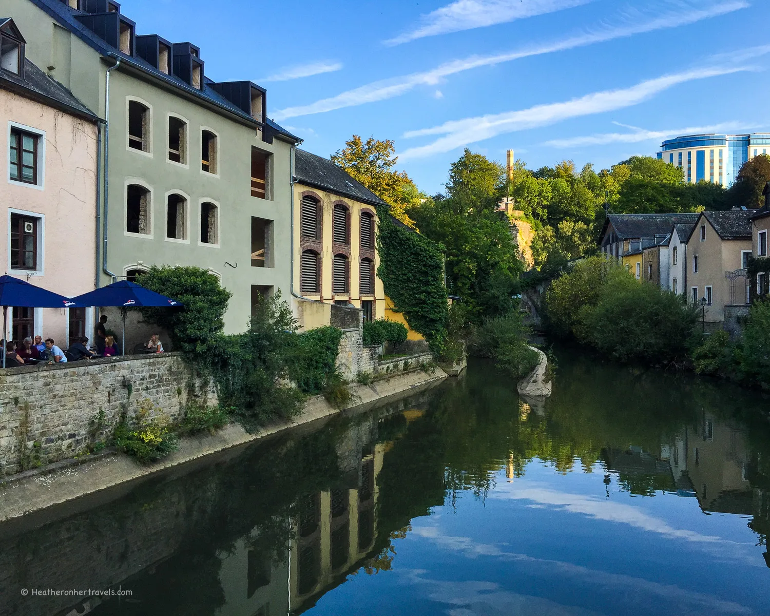 Petrusse Valley in Luxembourg Photo: Heatheronhertravels.com