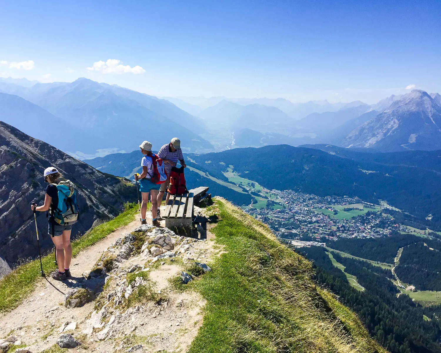 The view from Seefelder Spitze in Austria Photo: Heatheronhertravels.com