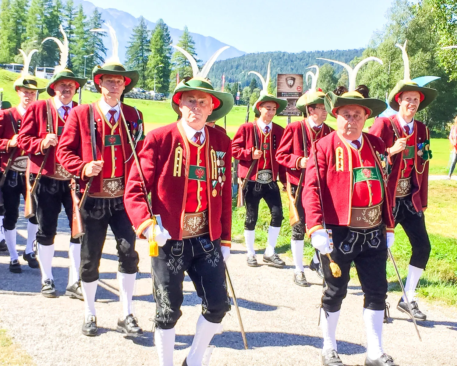 The Rifleman's Parade in Seefeld, Austria Photo: Heatheronhertravels.com