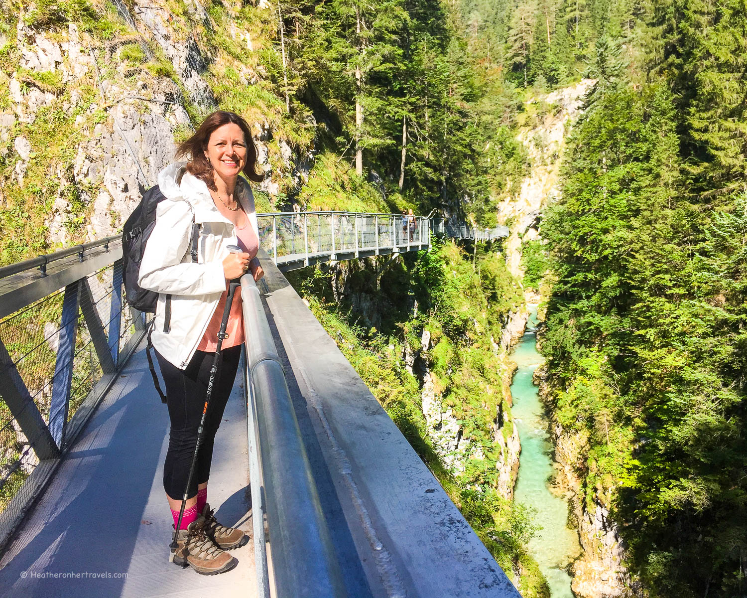 Hiking in Austria Leutasch Gorge
