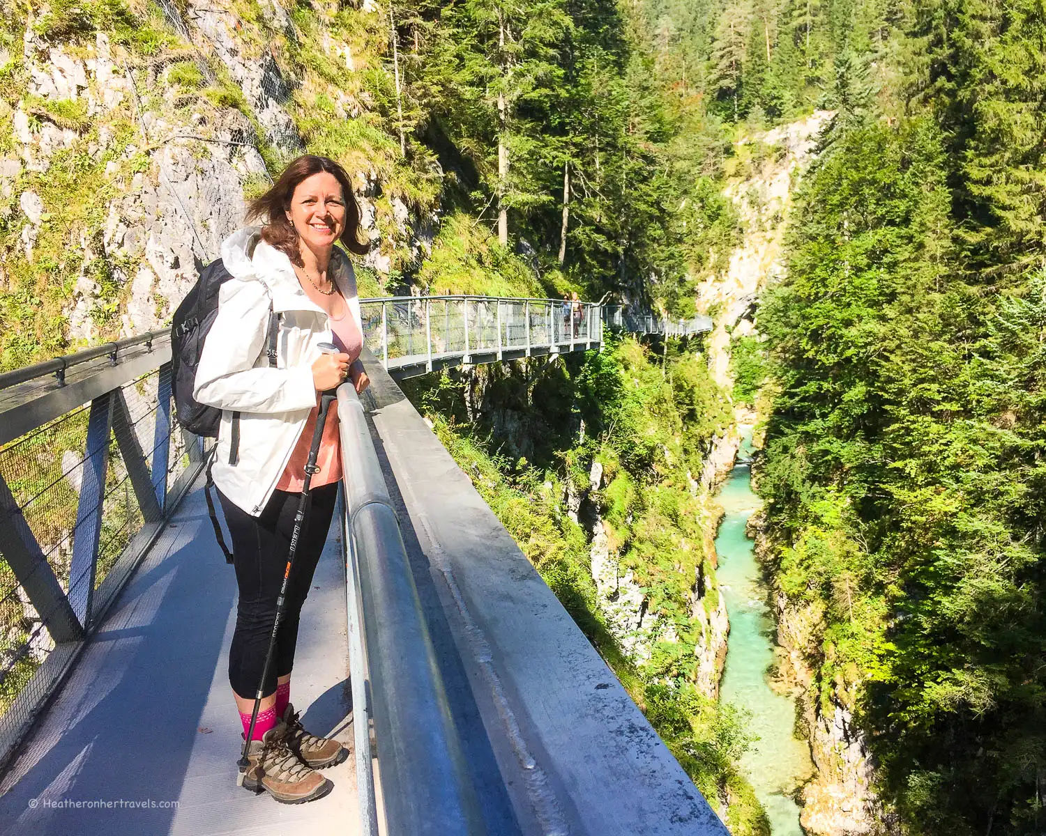 Hiking in Austria Leutasch Gorge