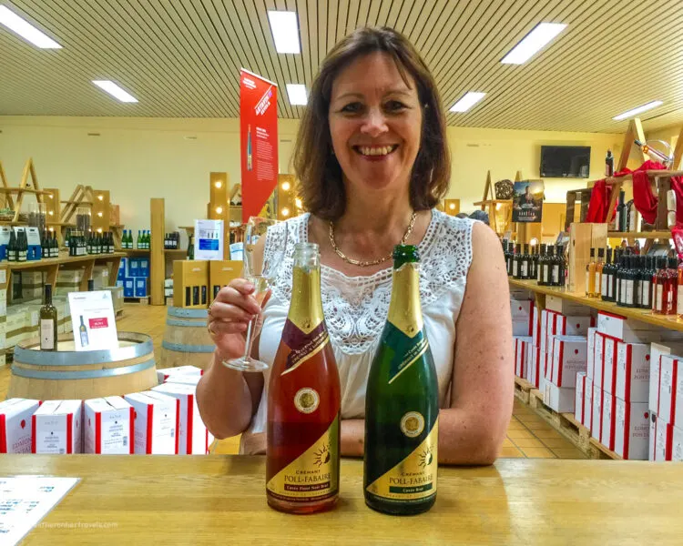 Sparkling wine in the Moselle Region of Luxembourg