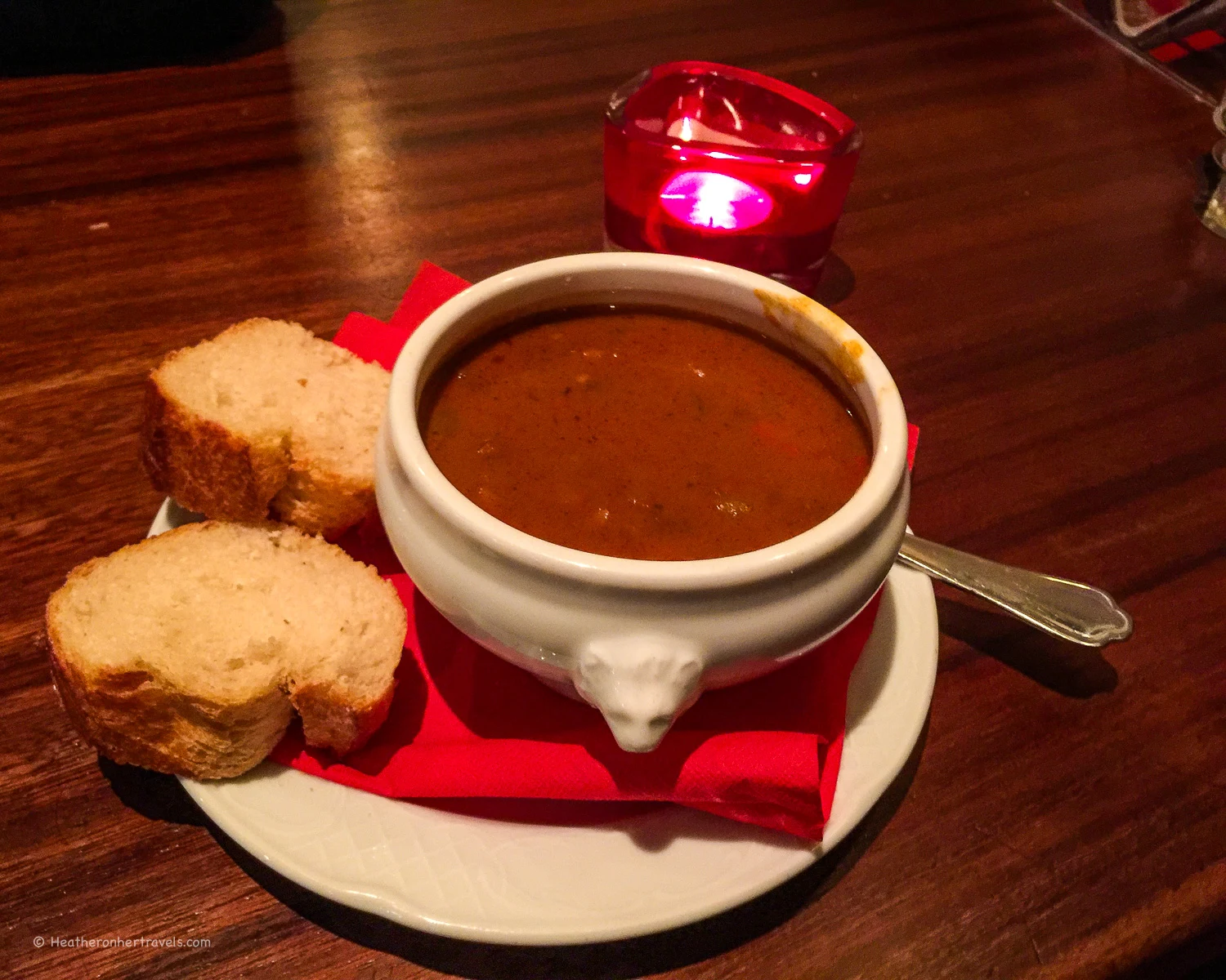 Gulyassuppe in Heidelberg