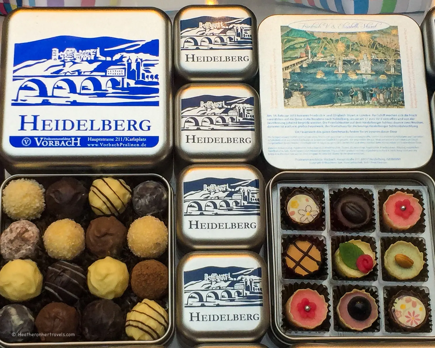 Pralinmanufaktur Vorbach chocolates in Heidelberg