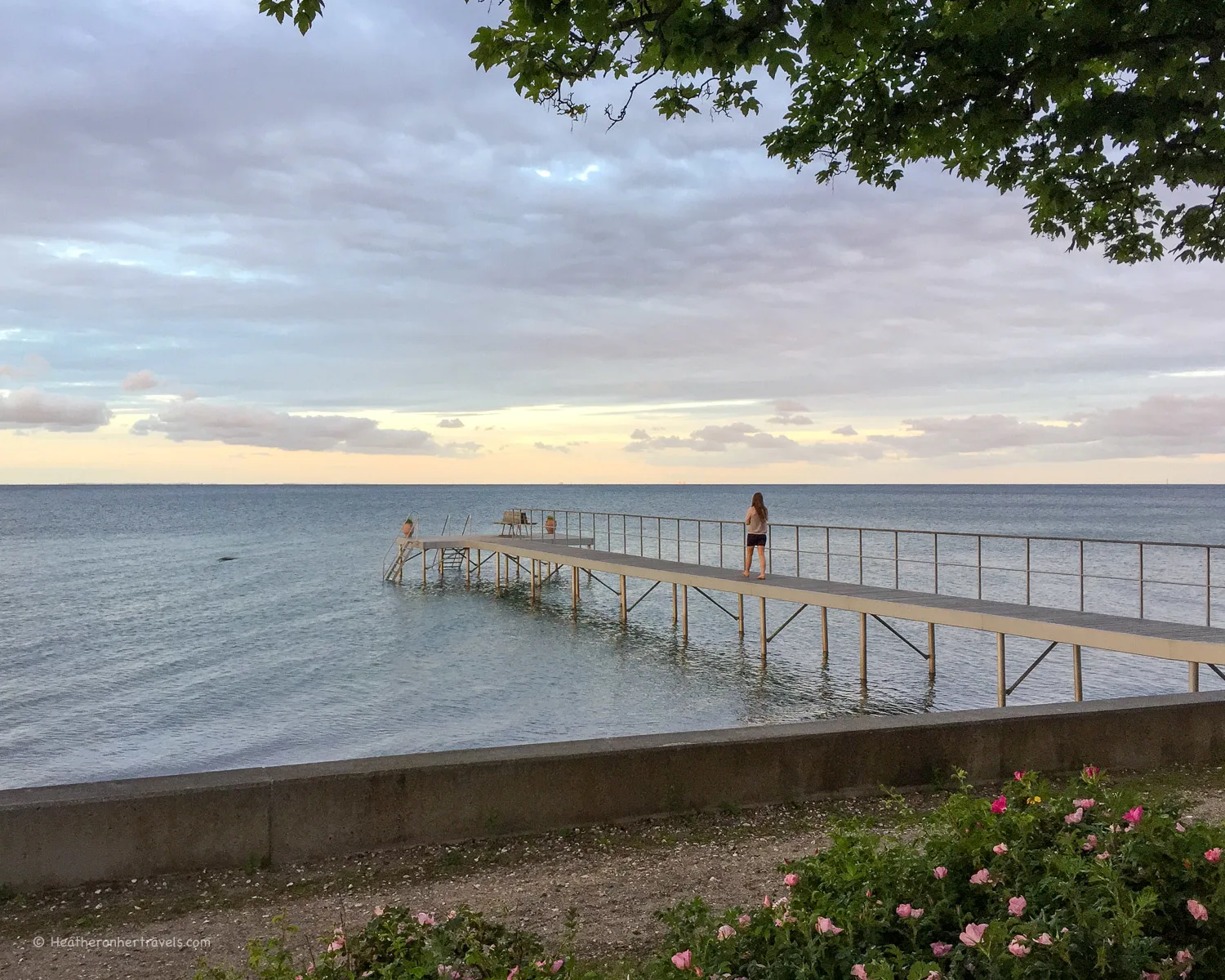 The jetty at Kurhotel Skodsborg