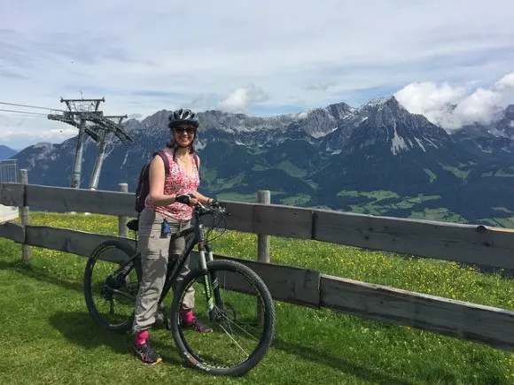 Mountain Biking in Wilder Kaiser as part of Alpine Sports Week Heatheronhertravels.com