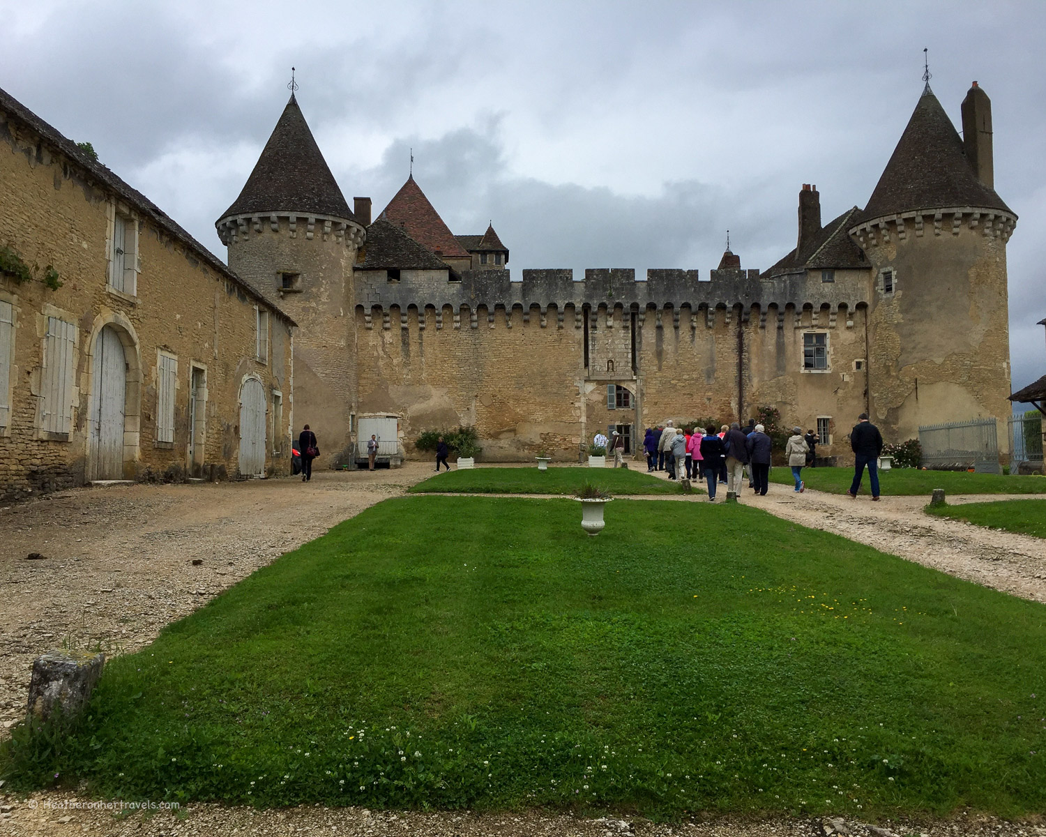 Wine tasting at Chateau Rully near Beaune in Burgundy