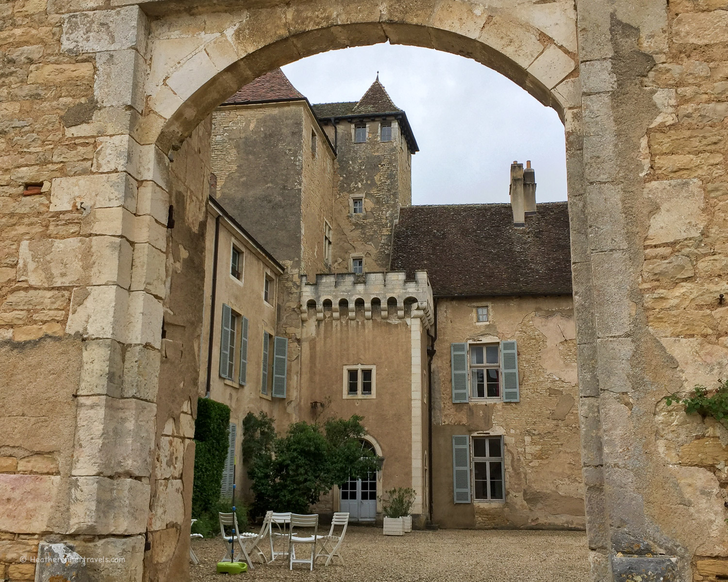 Wine tasting at Chateau Rully near Beaune in Burgundy