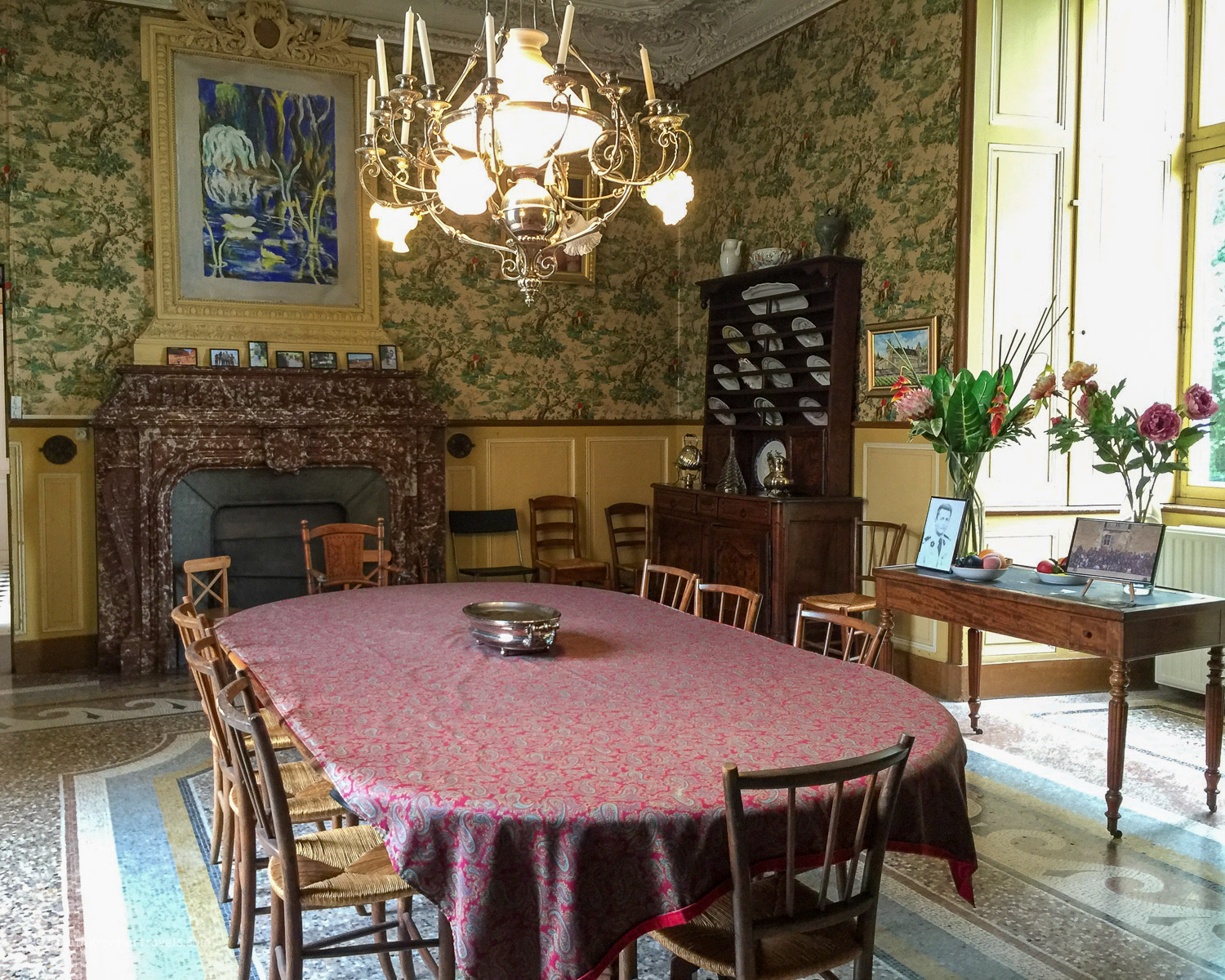 Wine tasting at Chateau Rully near Beaune in Burgundy