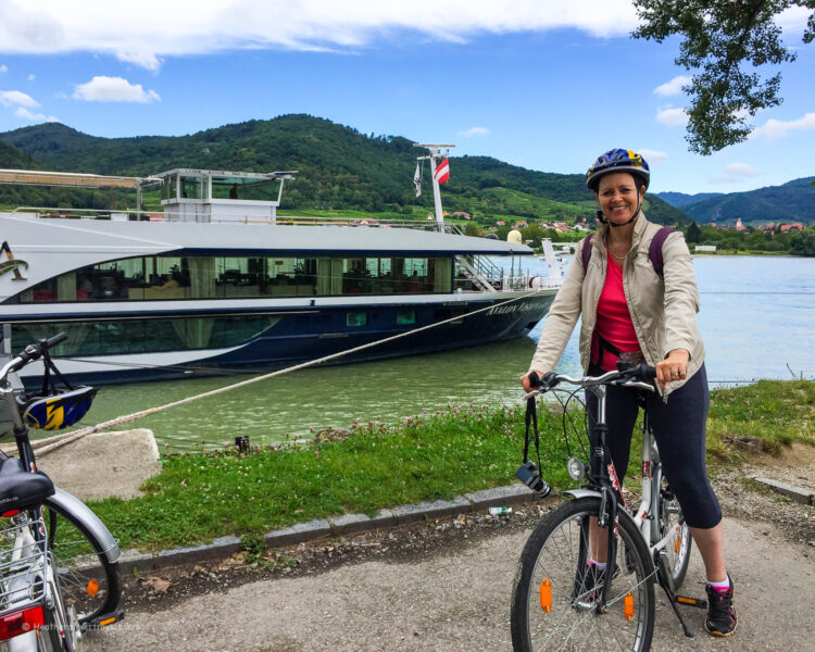 Cycling by the Danube on an Avalon Cruise excursion